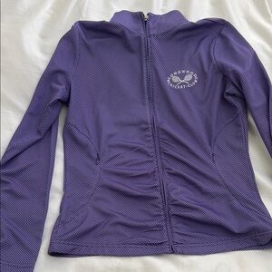 Purple Zip-Up Jacket